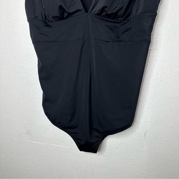 ANDIE Mykonos One Piece Black Swimsuit 3XLT NWT Long Torso - Picture 4 of 11